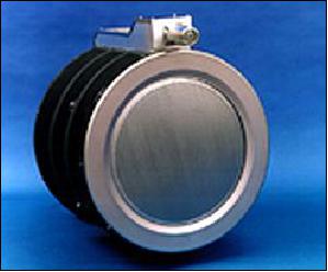 Figure 5: Photo of a 25 cm thruster with a mass of <16 kg (image credit: ETI)