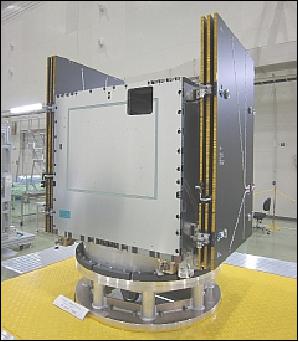 Figure 6: Photo of the EM (Engineering Model) of the NEXTAR bus (image credit: NEC, USEF)