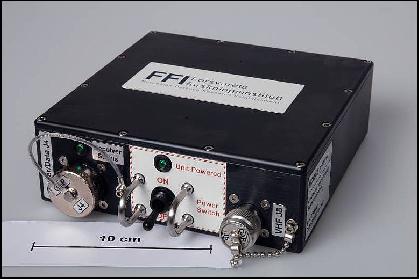 Figure 3: Photo of the NorAIS instrument (image credit: FFI)