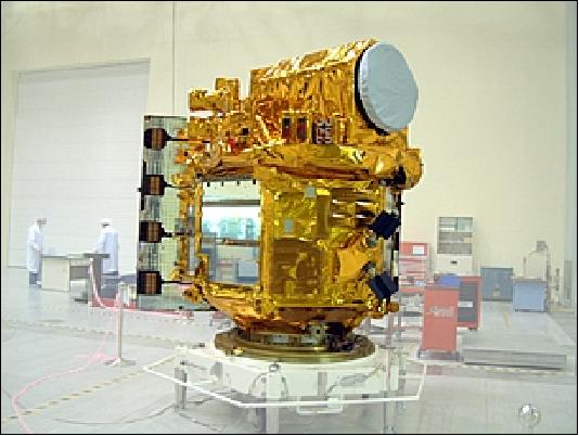 Figure 3: Illustration of FormoSat-2 spacecraft during prelaunch activiies (image credit: NSPO)