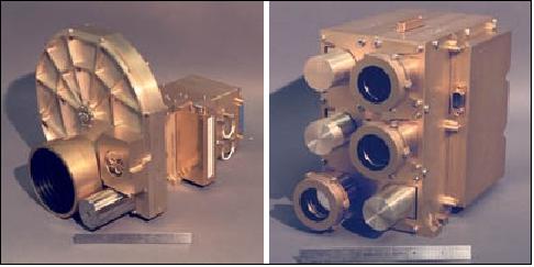Figure 24: Illustration of the ISUAL instrument with sprite imager (left) and spectrophotometer at right (image credit: NSPO)