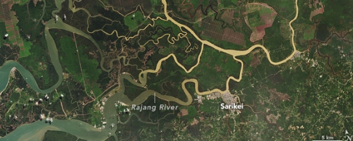 Sarawak's rajang River