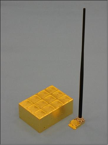 Figure 13: Photo of the AIS experimental payload on NTS (image credit: COM DEV Ltd.)