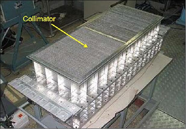 Figure 26: Photo of the LAXPC collimator (image credit: AstroSat collaboration)