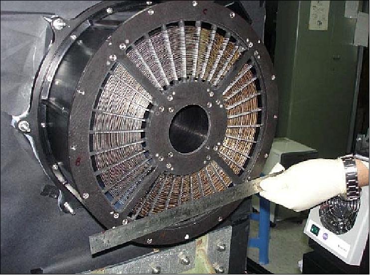 Figure 23: Photo of the SXT flight model optics entrance aperture (image credit: AstroSat collaboration)