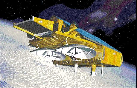 Figure 4: The CryoSat spacecraft (image credit: EADS Astrium)