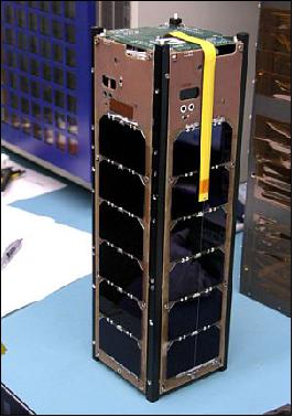 Figure 1: Photo of the GRIFEX CubeSat (image credit: University of Michigan)