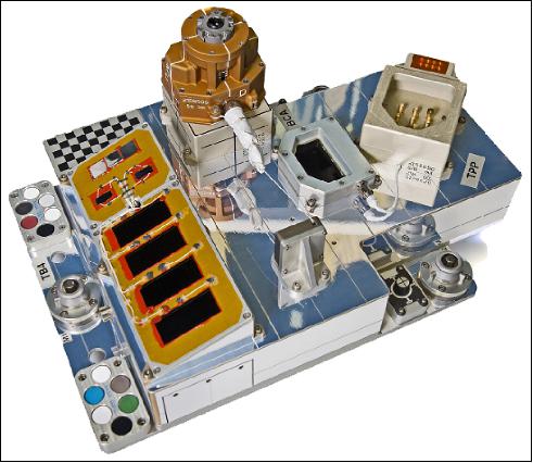 Figure 11: RRM's Task Board 4 is the scene for a variety of technology demonstrations. Some are related to satellite serving, others are hosted experiments (image credit: NASA)