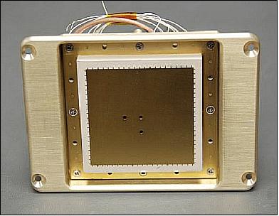 Figure 18: Topside of CTECS sensor assembly showing the antenna (image credit: The Aerospace Corporation, Ref. 5)