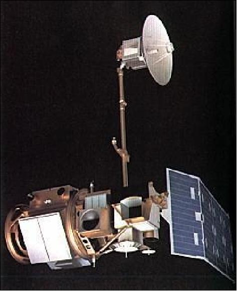 Figure 2: Alternative view of the LS-4 and LS-5 spacecraft (image credit: NASA)