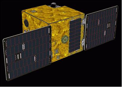 Figure 2: Illustration of the SOCRATES spacecraft (image credit: AES)
