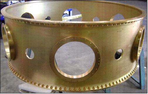 Figure 24: Photo of the ESPA ring (image credit: CSA Engineering)