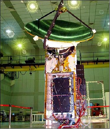 Figure 16: Photo of the OSCAT instrument at integration (image credit: ISRO)