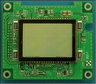 Figure 13: CCD header board containing the CCD heaters and support electronics (image credit: UTIAS/SFL)