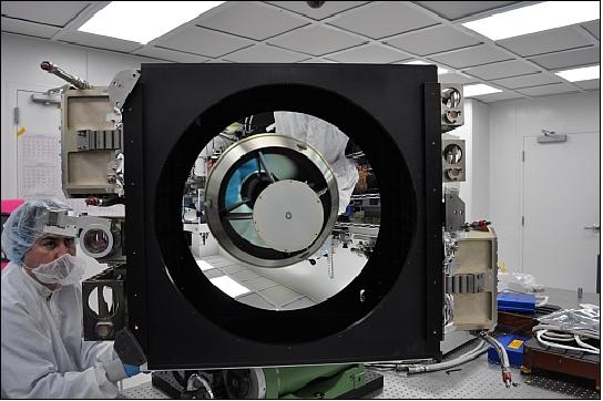 Figure 3: Photo of the CATS instrument in the laboratory (image credit: NASA/GSFC) 6) 7)