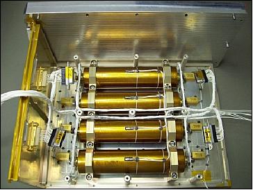 Figure 43: Photo of the PFM battery during integration (image credit: ASP)