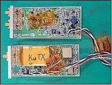 Figure 3: Illustration of the RAIKO S/Ku-band transmitters (image credit: Tohoku University)