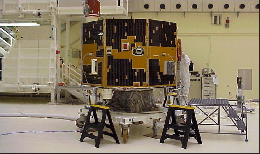 Figure 3: Photo of the IMAGE spacecraft (image credit: NASA)