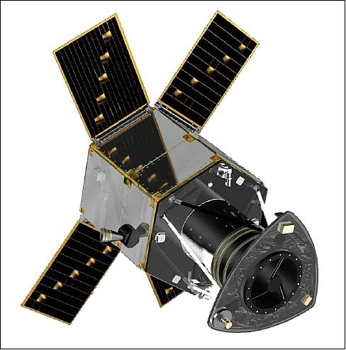 Figure 1: Illustration of the Deimos-2 spacecraft (image credit: SI, Deimos Imaging)