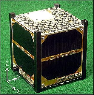 Figure 1: Photo of the FITSat-1 flight model (image credit: FIT)