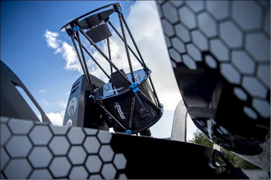 Figure 2: PlaneWave telescope, transported by Nissan's Navara ‘Dark Sky' concept vehicle (image credit: Nissan)