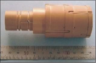 Figure 18: Prototype of one electrostatic accelerometer core (image credit: ONERA)