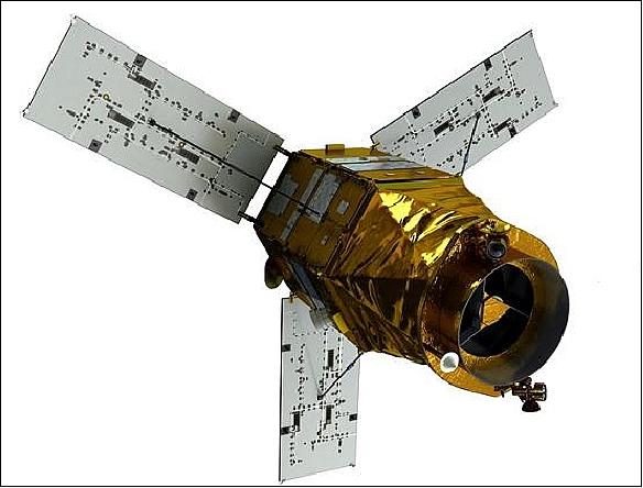 Figure 1: Illustration of the KOMPSAT-3A spacecraft (image credit: KARI)