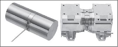Figure 20: SF400 standard compressor housing (left), space modified housing (right), image credit: AIM
