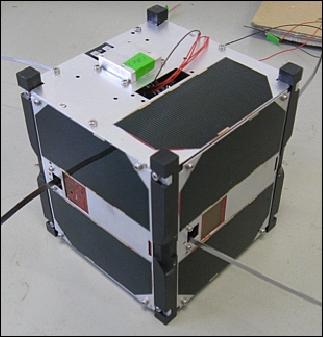 Figure 5: Photo of the SOMP CubeSat (image credit: TU Dresden)
