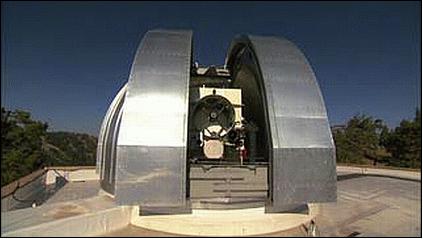 Figure 44: Photo of the Lunar Lasercom Terminal of JPL at the OCTL (Optical Communications Telescope Laboratory) of Table Mountain, CA (image credit: NASA, MIT)