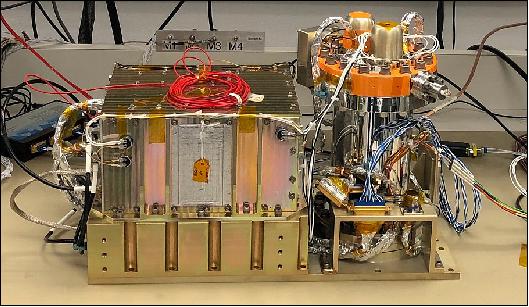 Figure 3: XCOM investigation prior to integration on to STP-H6 payload (image credit: Paul Ray, NRL)