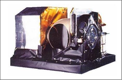 Figure 37: The MHS instrument, with scanning mechanism on the right side (image credit: EADS Astrium) 73)