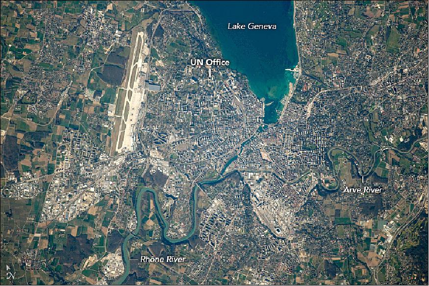 Figure 17: The astronaut photograph ISS055-E-10916 was acquired on 6 April 2018, with a Nikon D5 digital camera using an 1150 mm lens and is provided by the ISS Crew Earth Observations Facility and the Earth Science and Remote Sensing Unit, Johnson Space Center. The image was taken by a member of the Expedition 55 crew (image credit: NASA Earth Observatory, caption by Andi Thomas)