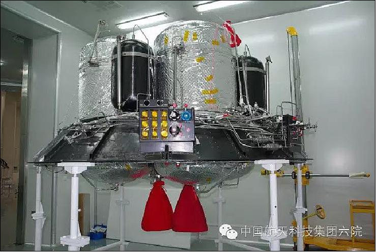 Figure 19: Photo of the Tiangong-2 main engine (image credit: CAST)