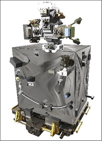 Figure 1: Photo of the RRM3 hardware (image credit: NASA)
