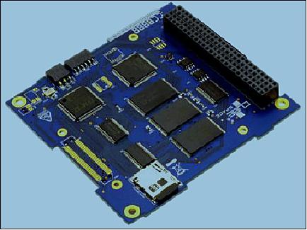 Figure 3: The OBDH computer card (image credit: ITASat Team)