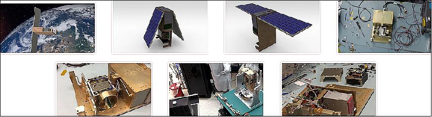 Figure 2: Various images of the Polar Scout 6U CubeSat mission (image credit: USCG)