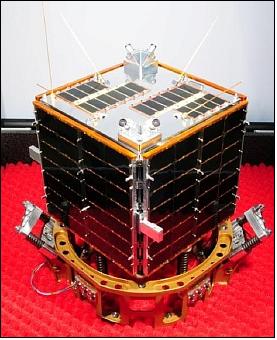 Figure 1: ALMASat-1 spacecraft flight model (image credit: University of Bologna)