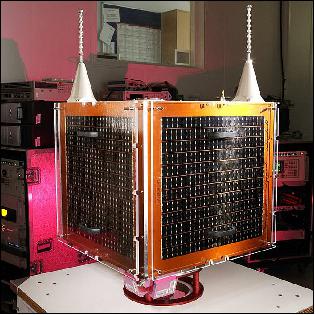 Figure 5: Surrey Satellite Technology Ltd's UK-DMC satellite was the first orbital mission with a reflectometry payload (image credit: SSTL)