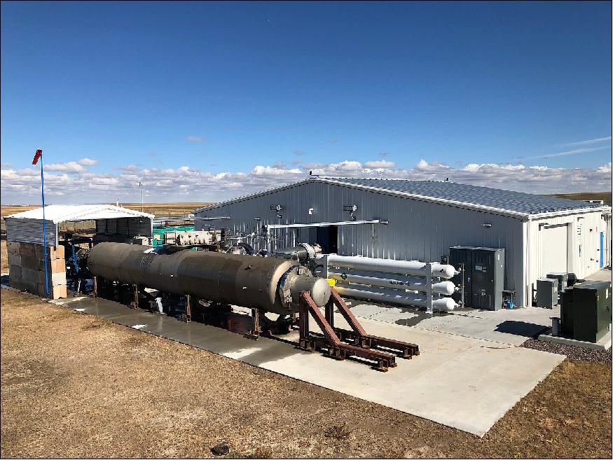 Figure 2: Test facility: Reaction Engines' specially constructed facility at the Colorado Air and Space Port in the US, used for testing the innovative precooler of its air-breathing SABRE engine (image credit: Reaction Engines Ltd.)