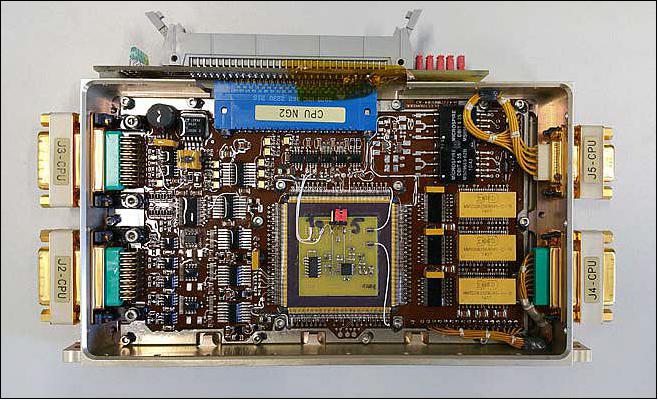 Figure 9: CPU-NG board with LENA ASIC (image credit: CNES)
