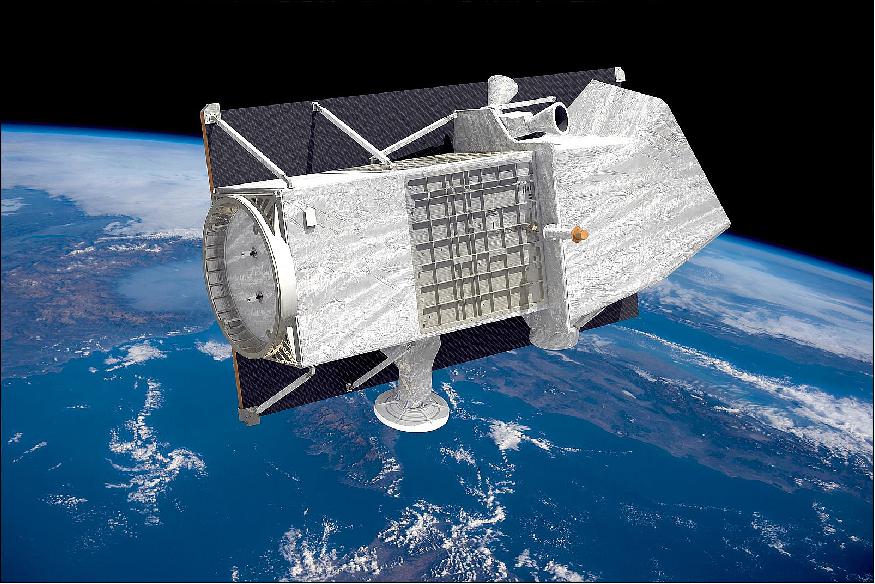 Figure 5: Artist's rendition of the deployed PRISMA satellite (image credit: ASI)
