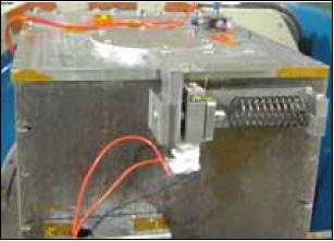 Figure 7: Photo of the PHS ejection mechanism (image credit: ISSL)