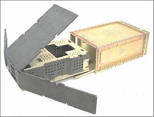 Figure 26: Possible implementation of a 6U CubeSat with deployable solar panels (image credit: PSC)