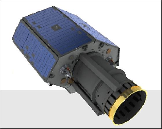 Figure 1: Artist's view of the SSTL-300 S1 bus for the DMC-3 mission (image credit: SSTL)