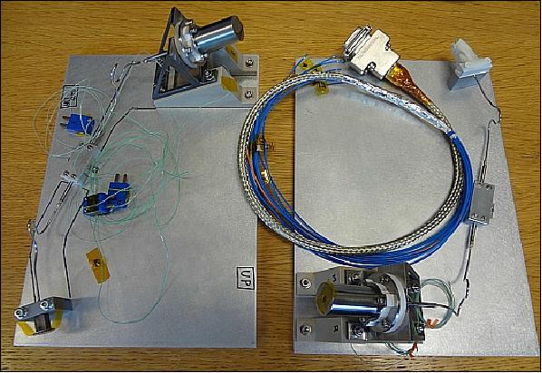 Figure 39: HCT FM and QM during integration for TDS-1 (image credit: SSC, SSTL)
