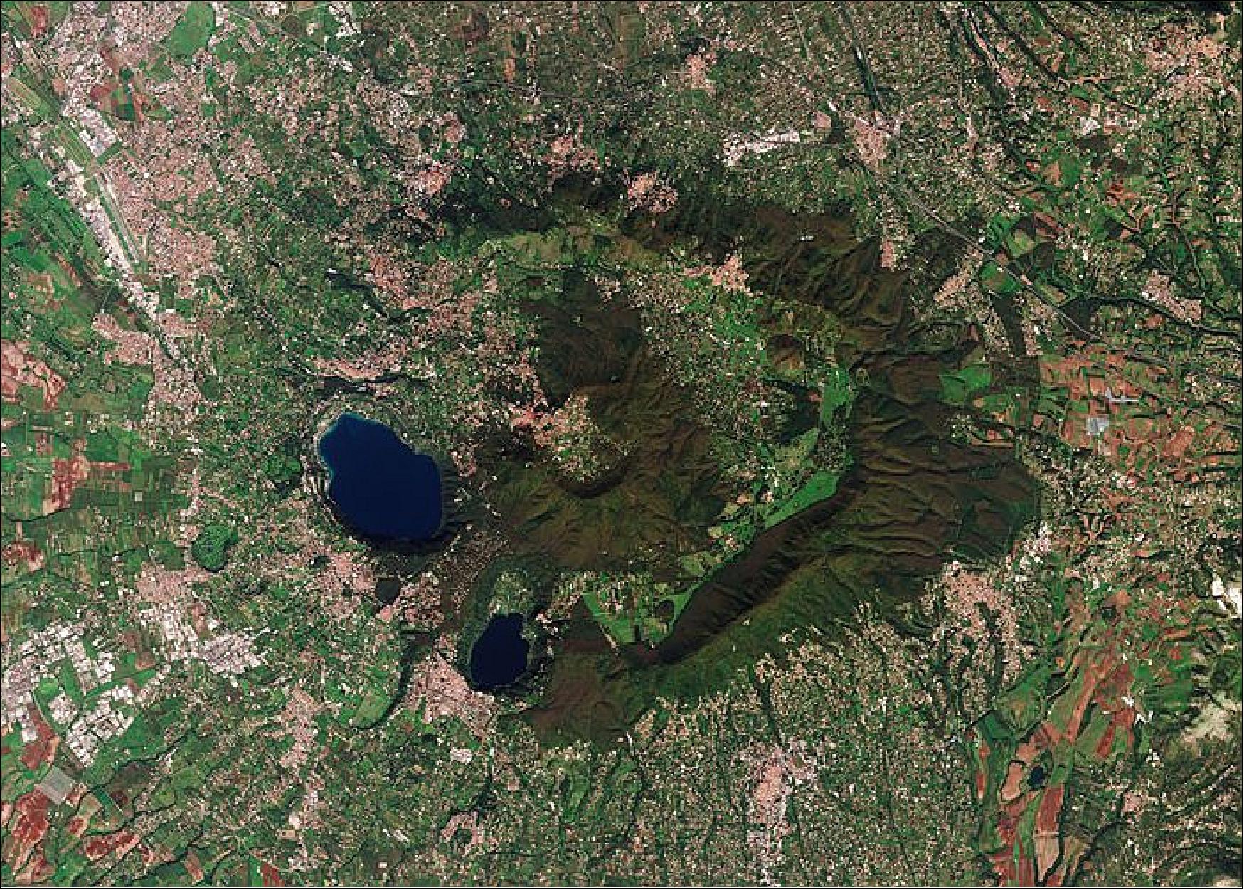 Figure 15: This Sentinel-2 image was acquired on 13 October 2018, is also featured on the Earth from Space video program (image credit: ESA, the image contains modified Copernicus Sentinel data (2018), processed by ESA, CC BY-SA 3.0 IGO)