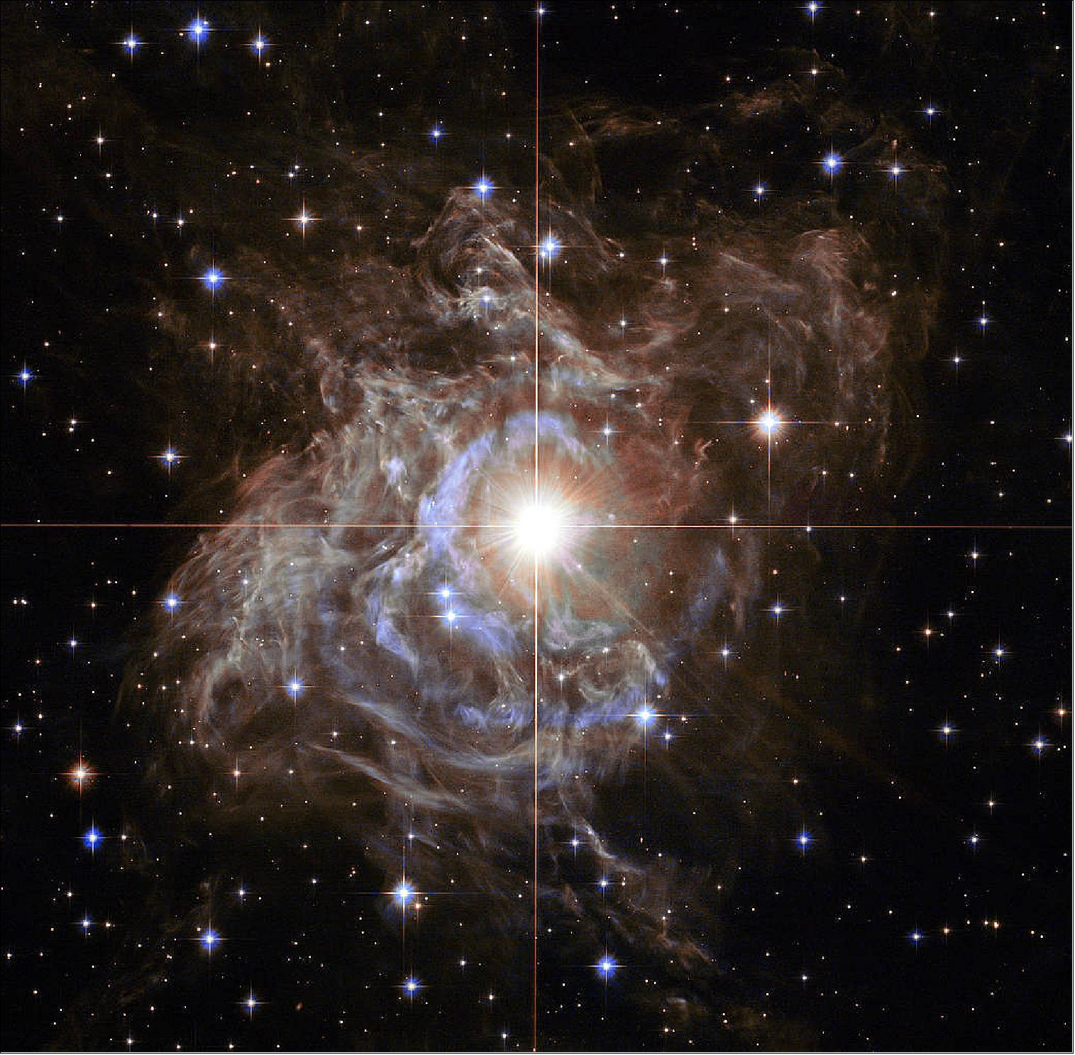 Figure 1: This festive NASA Hubble Space Telescope image resembles a holiday wreath made of sparkling lights (image credit: NASA, ESA and the Hubble Heritage Team (STScI/AURA) – Hubble/Europe Collaboration; Acknowledgement: H. Bond (STScI and Pennsylvania State University)