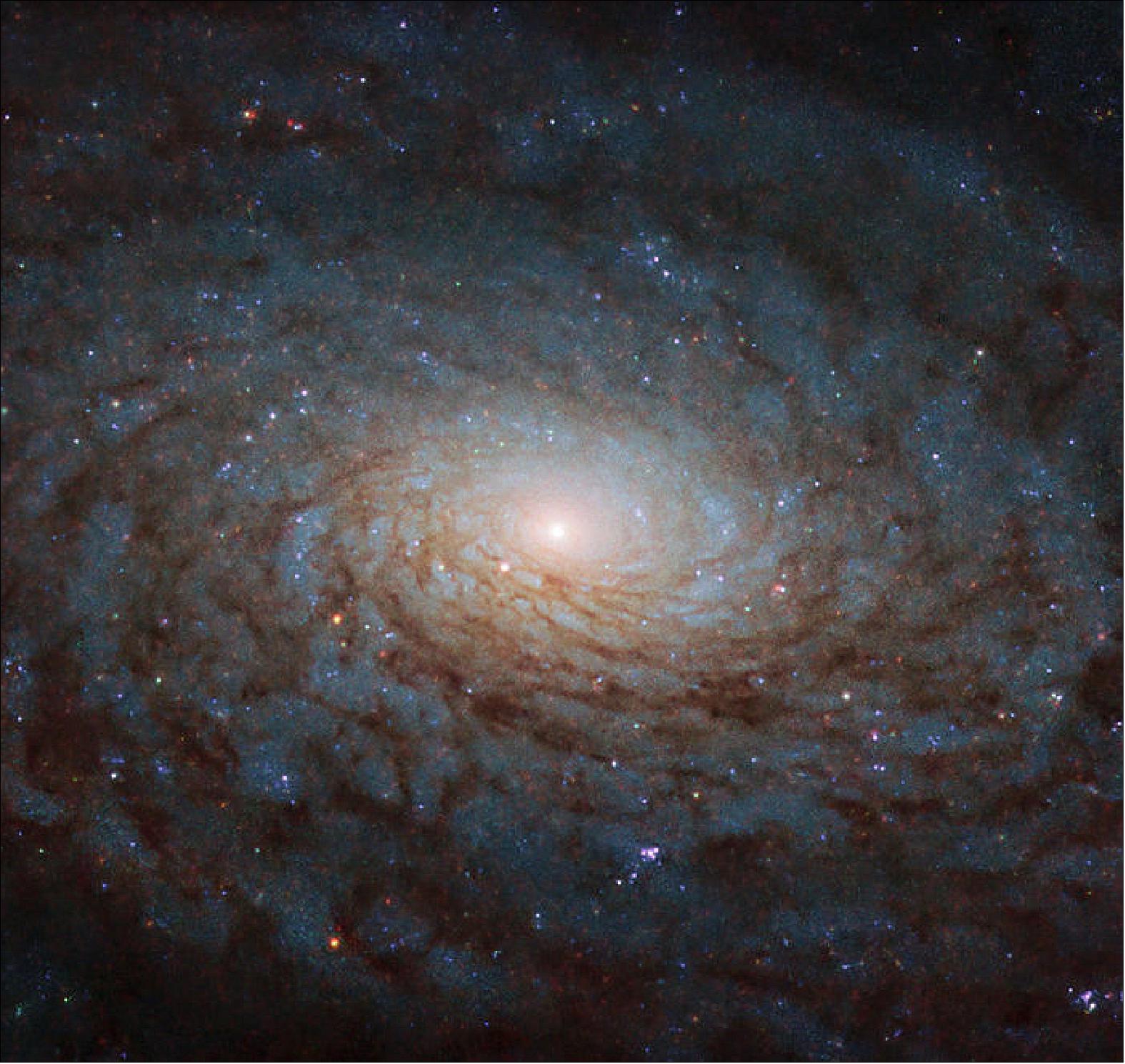 Figure 15: A galactic portal, the galaxy NGC 4380 (image credit: ESA/Hubble & NASA, P. Erwin; CC)
