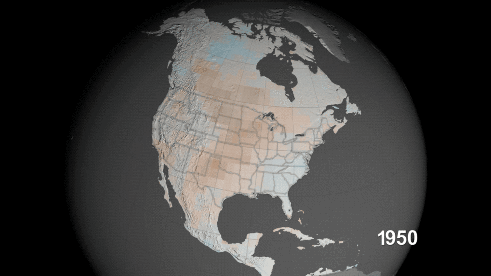 Figure 22: Megadroughts in U.S. West Projected to be Worst of the Millennium. NASA scientists used tree rings to understand past droughts and climate models incorporating soil moisture data to estimate future drought risk in the 21st century (image credit: NASA)